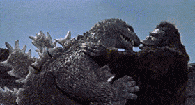 Godzilla vs King Kong WTF.gif