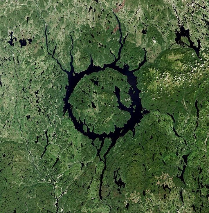 Manicouagan Crater
