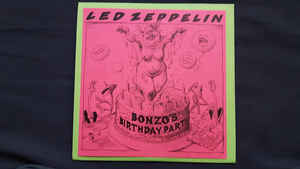 Bonzo's Birthday Party (LP, Unofficial Release) album cover