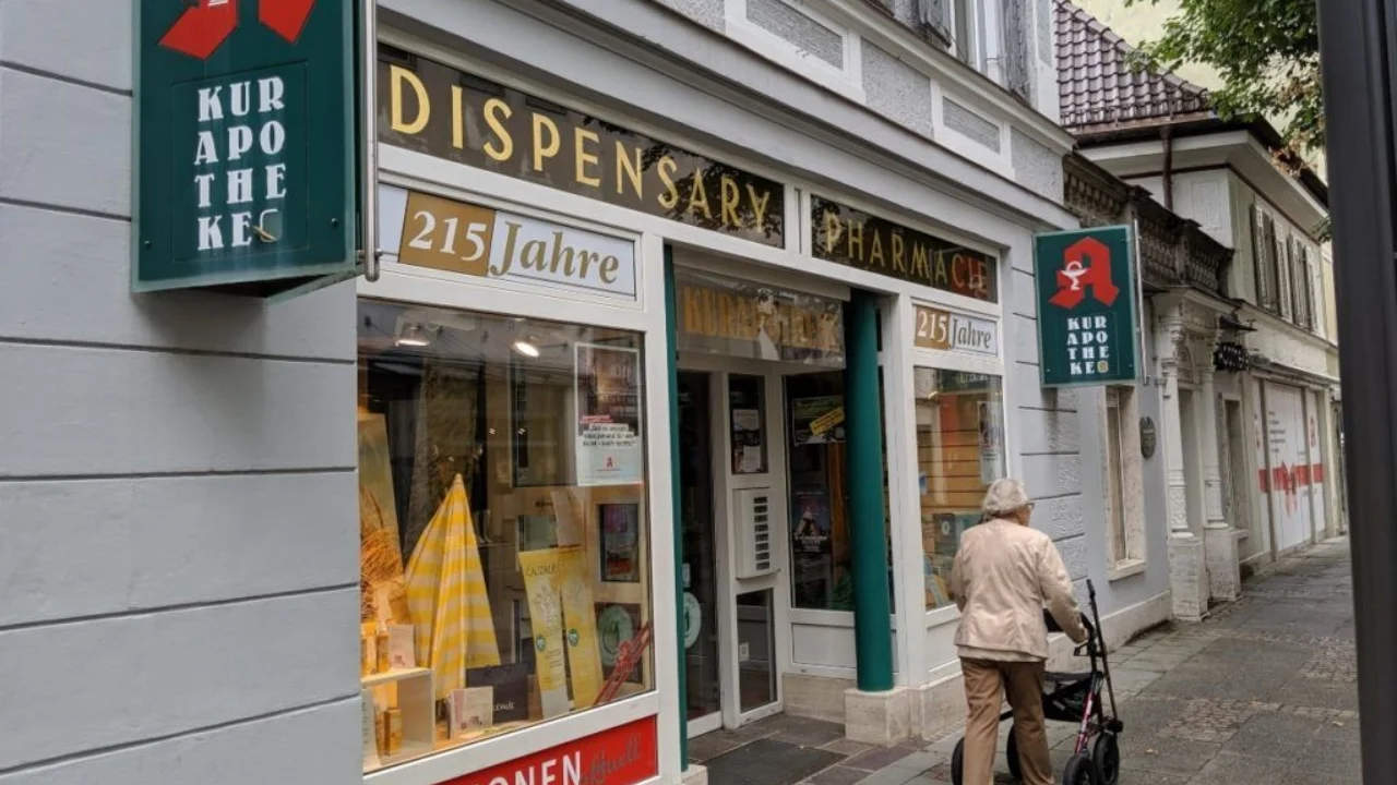 Image of a German dispensary