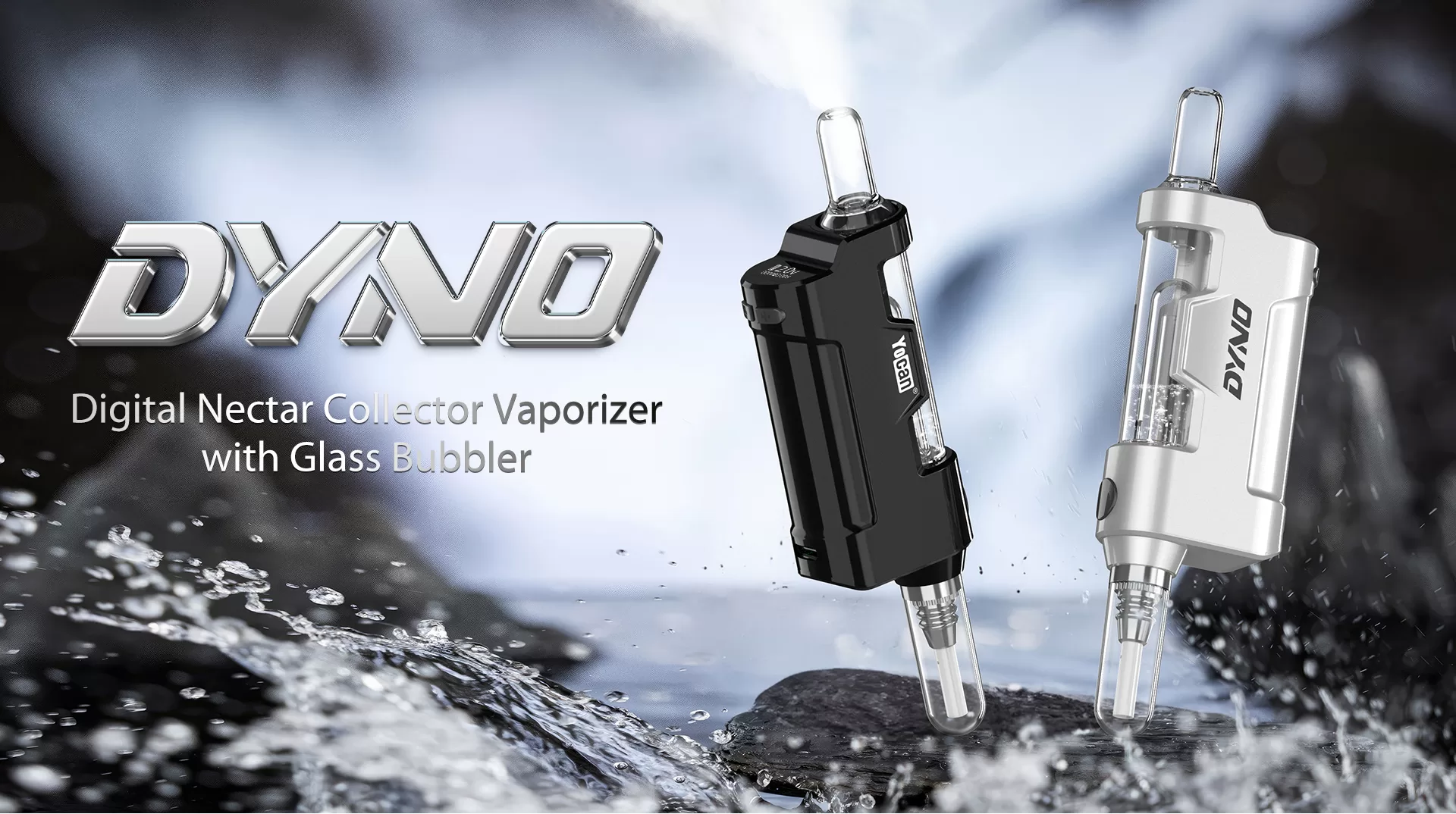 wholesale Yocan Dyno Digital Nectar Collector with Glass Bubbler