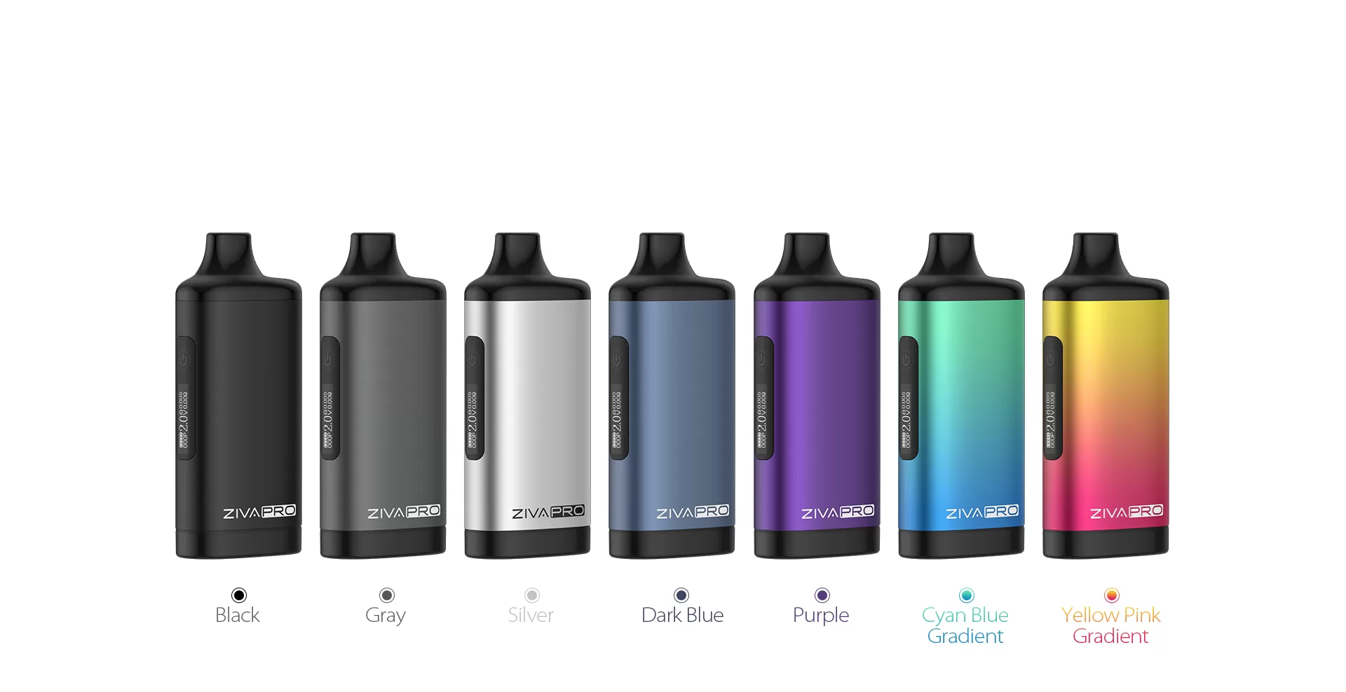 Yocan Ziva Pro various color options